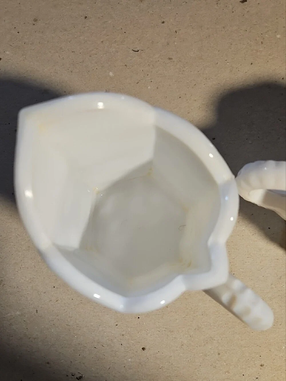 Vintage Kemple Glass Rotec Pattern Sugar Bowl with Two Handles
